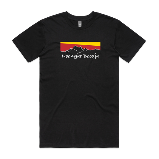 Noongar Boodja T-shirt Black